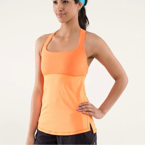 Lululemon White Criss Cross Straps Tank Top. Size 4 - Picture 7 of 10